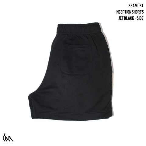 INCEPTION SHORTS - JET BLACK