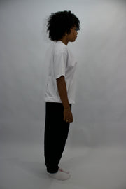 MANDATORY TEE - WHITE BLACK