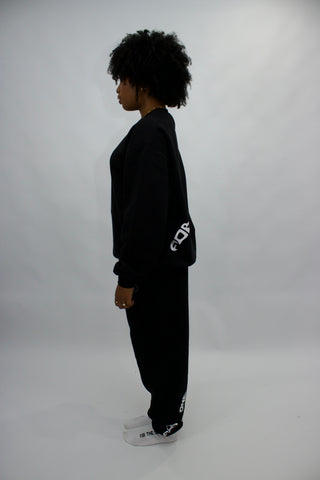 INCEPTION CREWNECK - JET BLACK