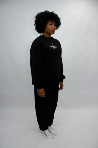 INCEPTION CREWNECK - JET BLACK
