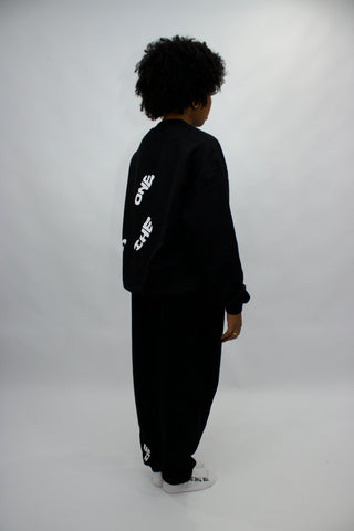 INCEPTION CREWNECK - JET BLACK