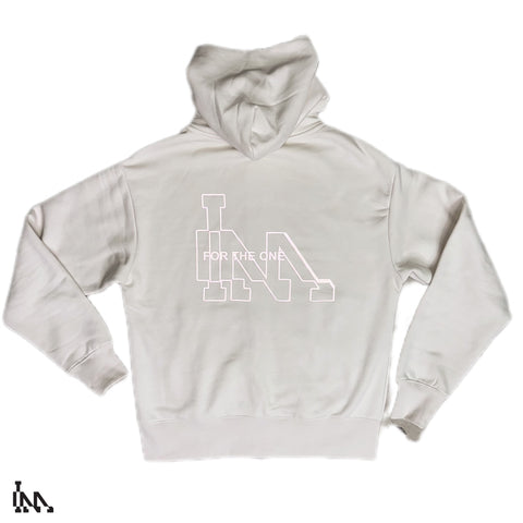 WNDR HEAVY ZIP HOODIE - ECRU