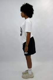 LOOGO TEE - WHITE BLACK