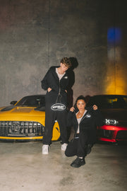 WNDR RELAXED TRACK PANTS - JET BLACK
