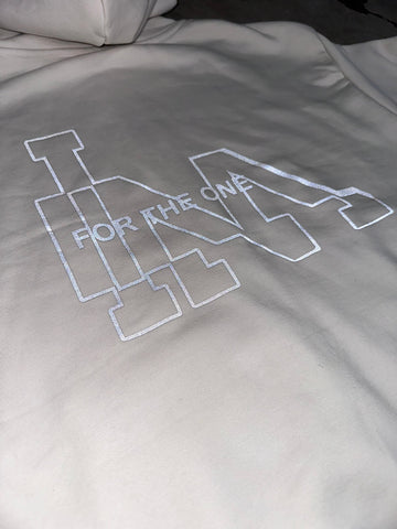 WNDR HEAVY ZIP HOODIE - ECRU