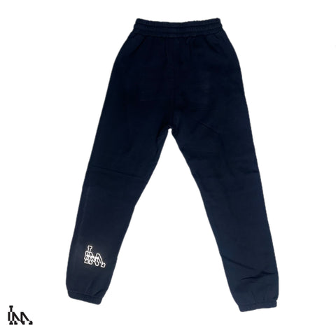 WNDR RELAXED TRACK PANTS - JET BLACK