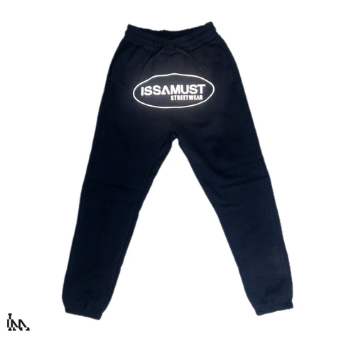 WNDR RELAXED TRACK PANTS - JET BLACK