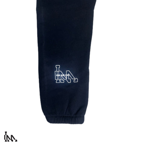 WNDR RELAXED TRACK PANTS - JET BLACK