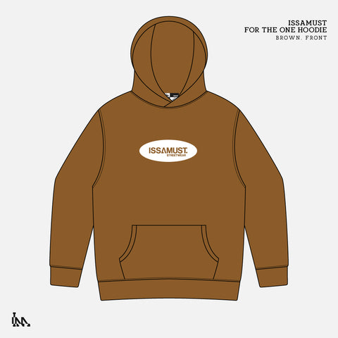 INCEPTION HOODIE - CHOC BROWN