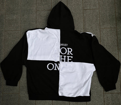 REBIRTH HOODIE | MONOCHROME