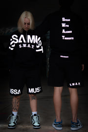 HALF ZIP COMMUNITY CREWNECK (BLACK)