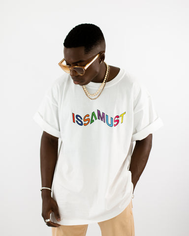 PRISM TEE WHITE