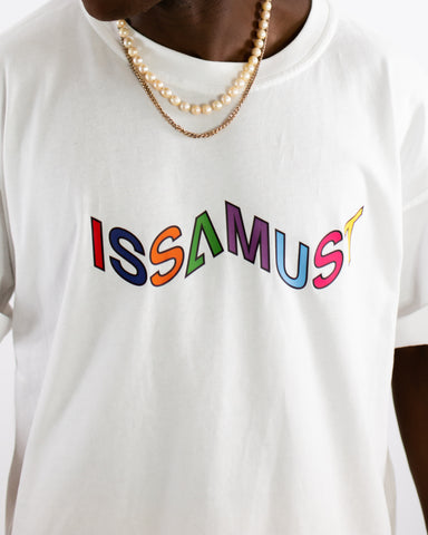 PRISM TEE WHITE