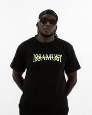 SIGNIITURE TEE BLACK/YELLOW