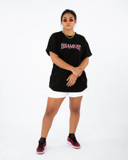 SIGNIITURE TEE BLACK/RED
