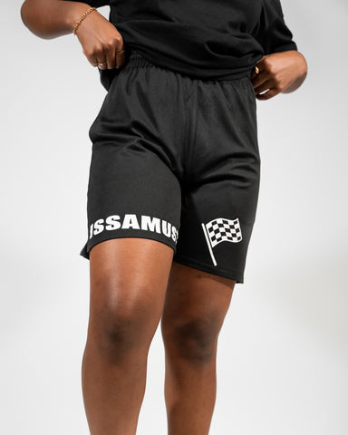 STREETRACER BLACK/WHITE SHORTS