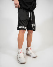 STREETRACER BLACK/WHITE SHORTS