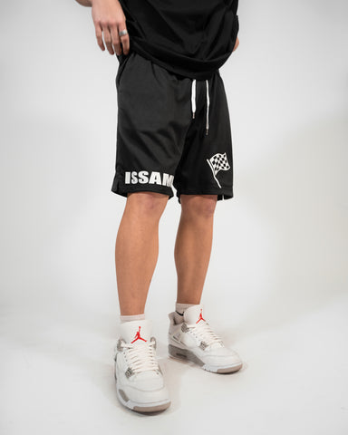 STREETRACER BLACK/WHITE SHORTS