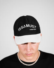 STREETRACER BLACK/WHITE CAP