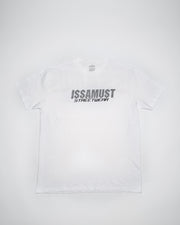 STREETRACER WHITE/BLACK TEE