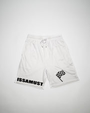 STREETRACER WHITE/BLACK SHORTS