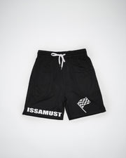 STREETRACER BLACK/WHITE SHORTS