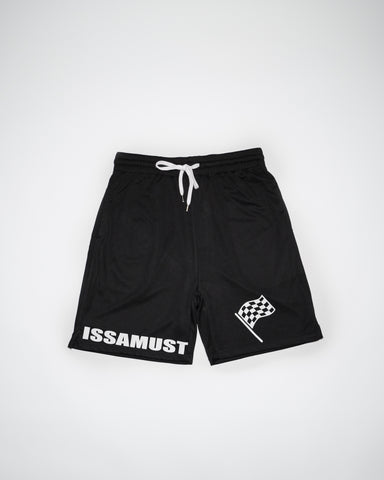 STREETRACER BLACK/WHITE SHORTS