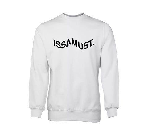 PRIISM CREWNECK WHITE/BLACK