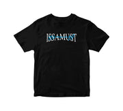 SIGNIITURE TEE BLACK/BLUE