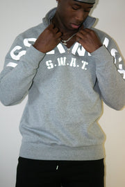 HALF ZIP COMMUNITY CREWNECK (GREY)